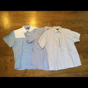 Three Banana Republic Men’s Button Up